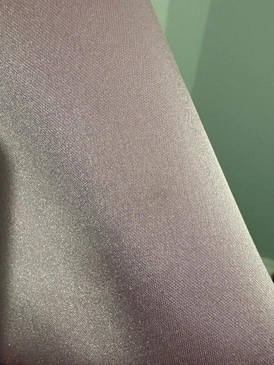 NWT Zara Pink Satin Faux Wrap Style Dress Size XL - Picture 8 of 9